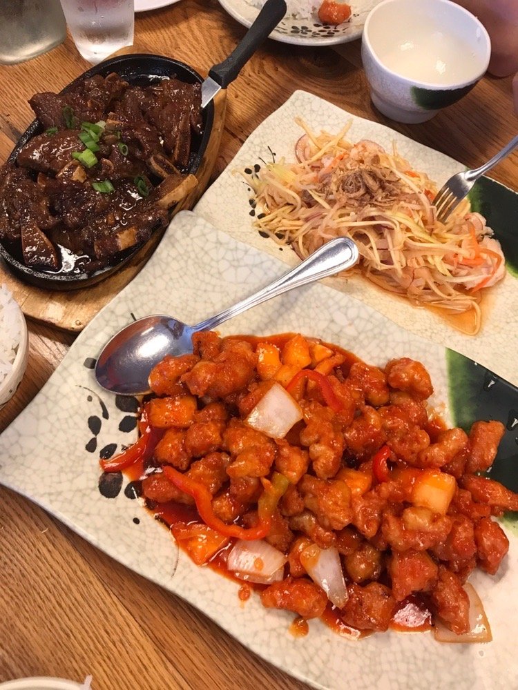 803 Korean BBQ Short Rib On A Hot Plate