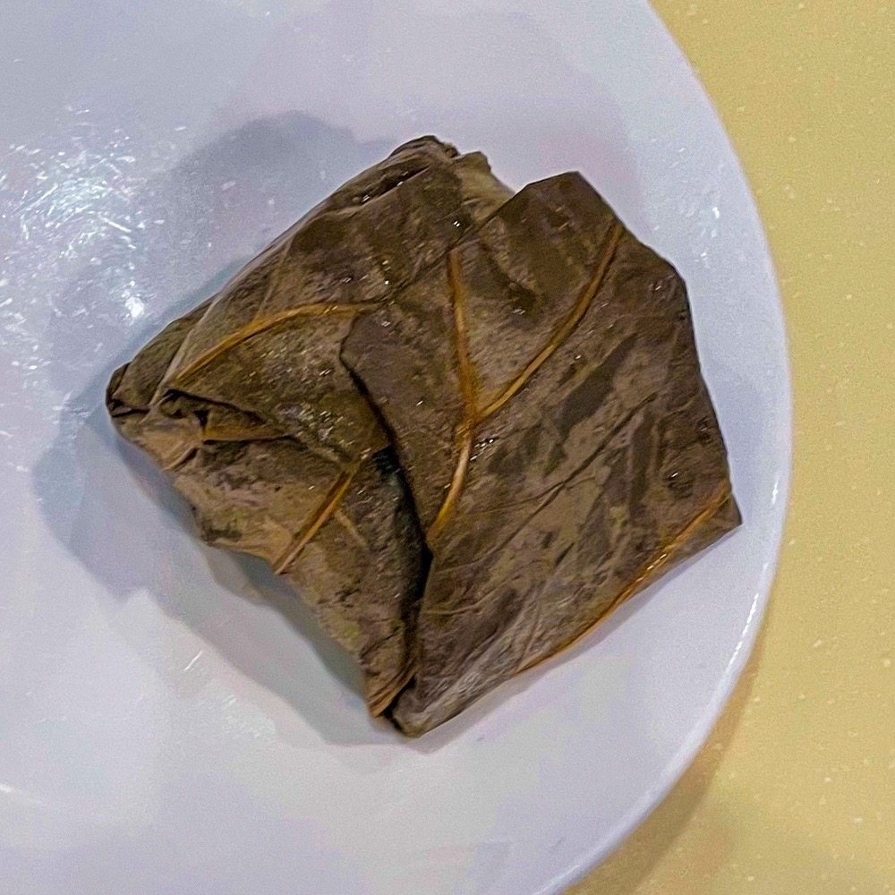 Steamed Chicken in Lotus Leaf