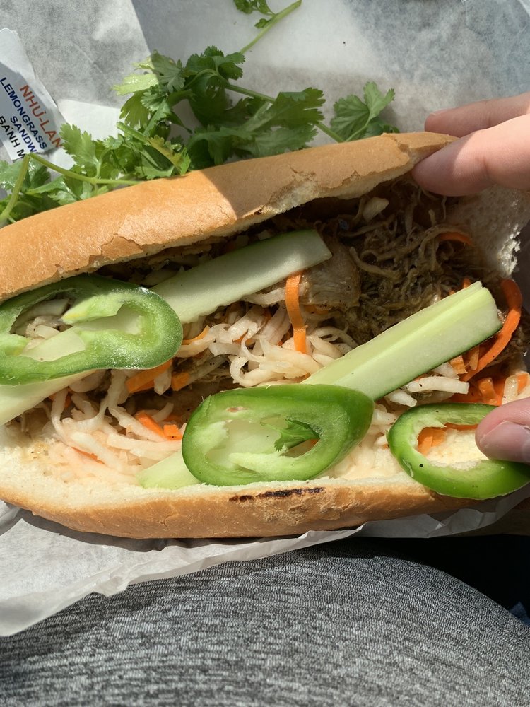 Lemongrass Chicken Sandwich