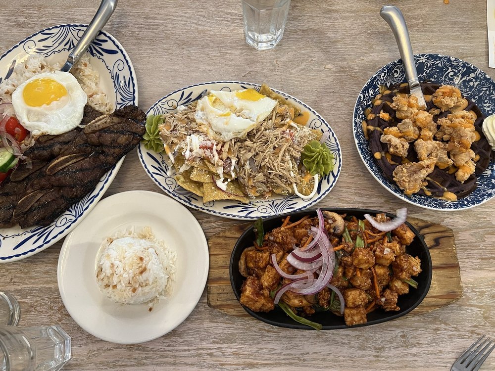 Sizzling Gambas with Garlic Rice