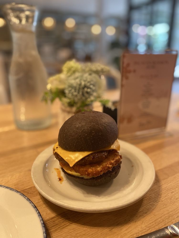 Ube Chorizo Sandwich