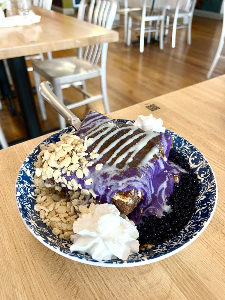 Ube Brulee French Toast