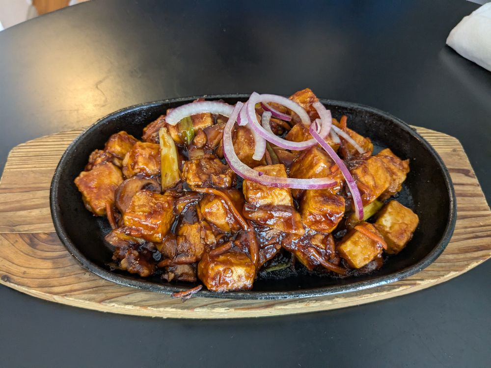 Sizzling Tofu