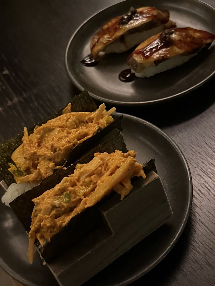 Unagi Eggplant Nigiri