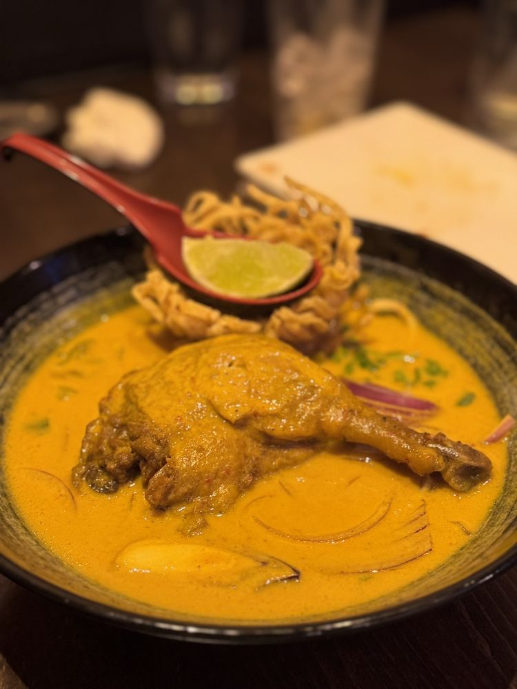 Khao Soi Chicken Leg.