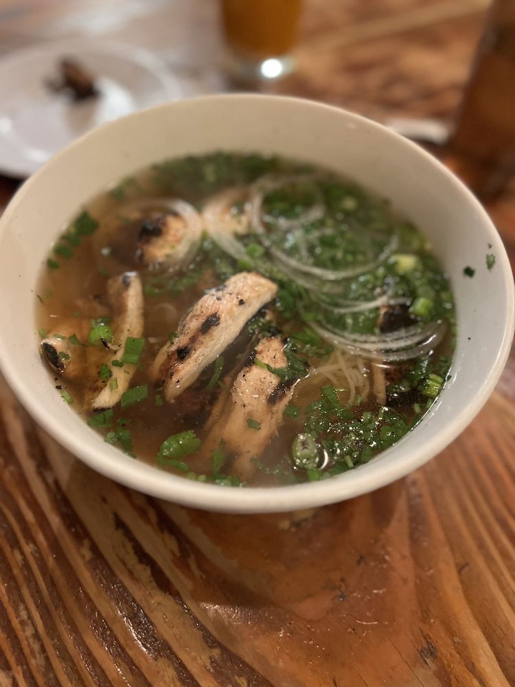 Grilled Lemongrass Chicken Pho
