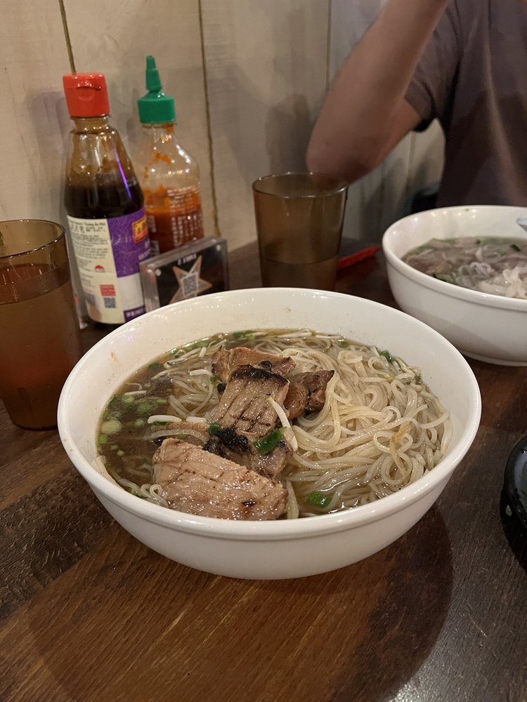 Grilled Pork Chops Pho