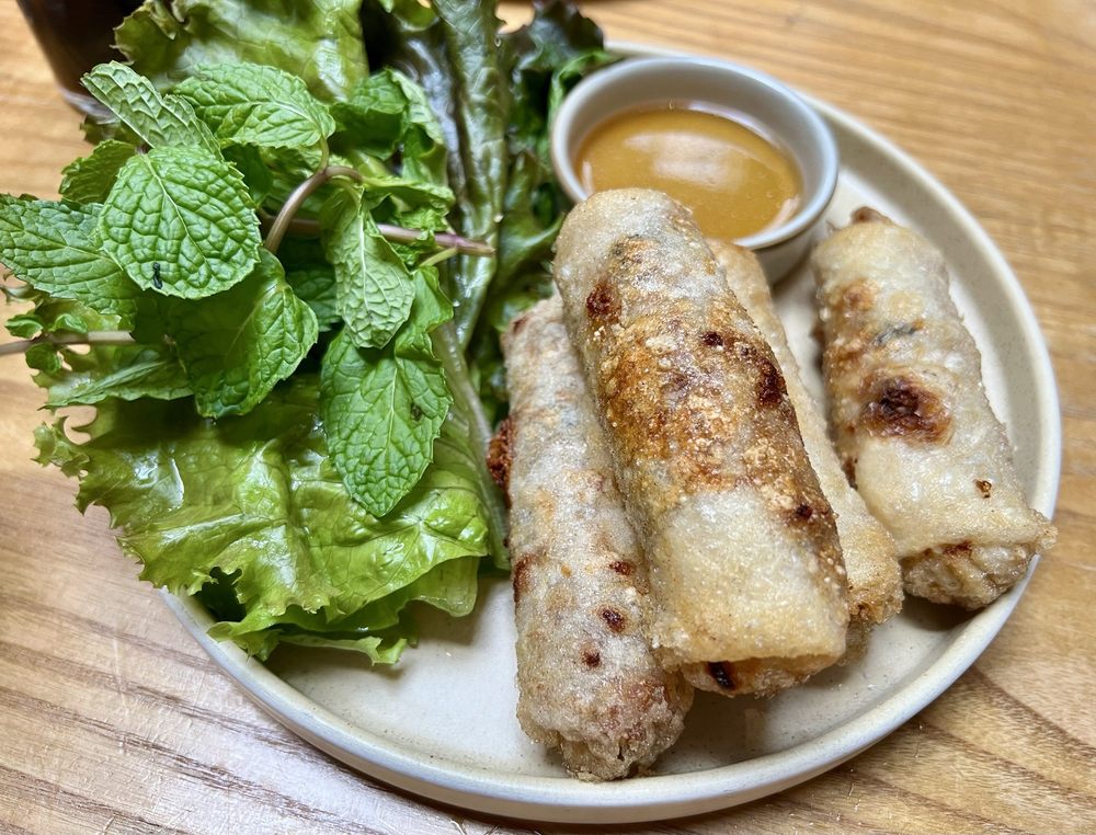 Bun Dau Hu Cha Gio / Tofu Vermicelli, Crispy Spring Roll