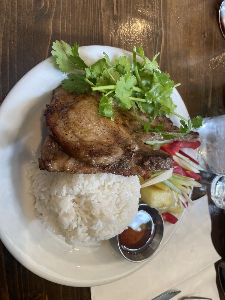 Grilled Marinated Pork Chop