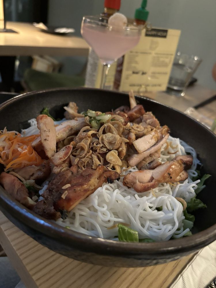 Grilled Lemongrass Chicken Vermicelli