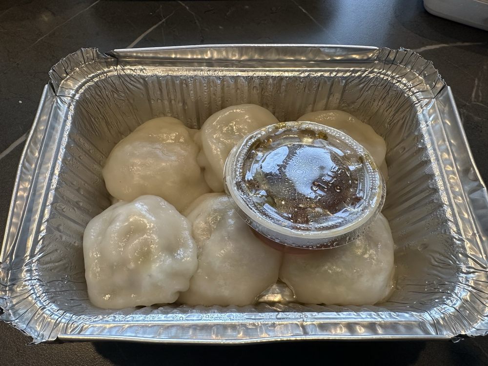 Garlic Chive Shrimp Dumplings