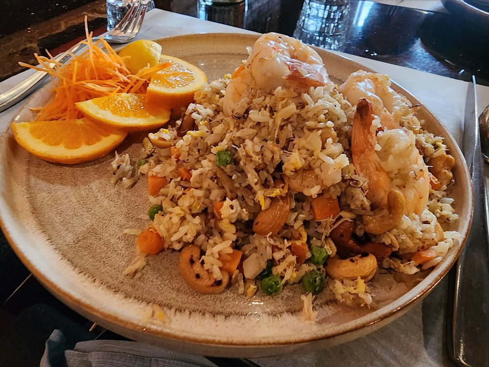 Shrimp and Crabmeat Fried Rice