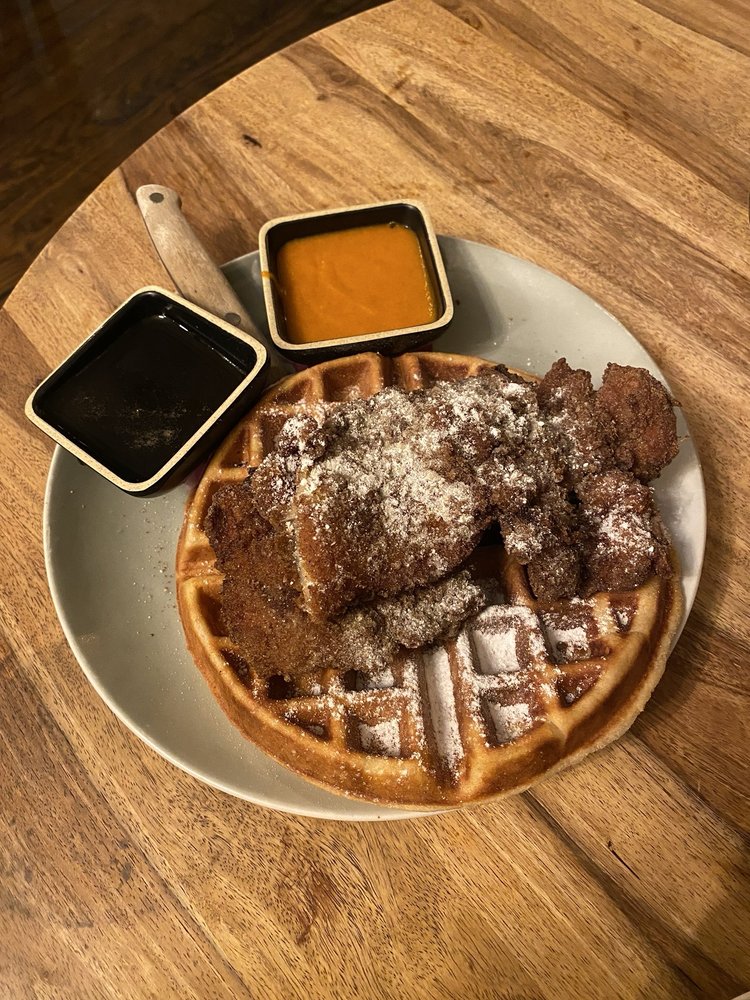 Five Spice Fried Chicken & Waffle