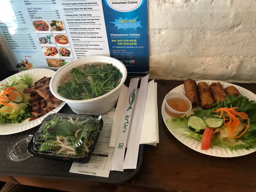 Grilled Pork Chop Pho Noodle Soup