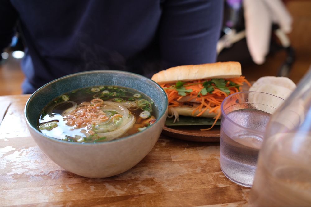 Grilled Lemongrass Chicken Pho