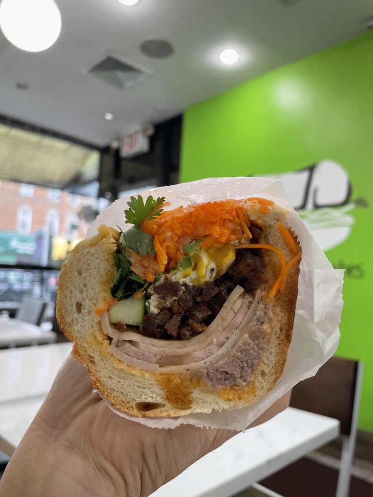 Pork Bahn Mi Sandwich