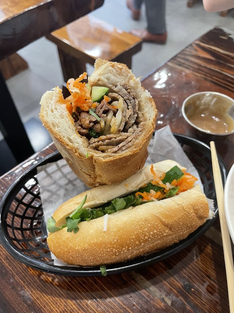 Tofu and Mushroom Bahn Mi