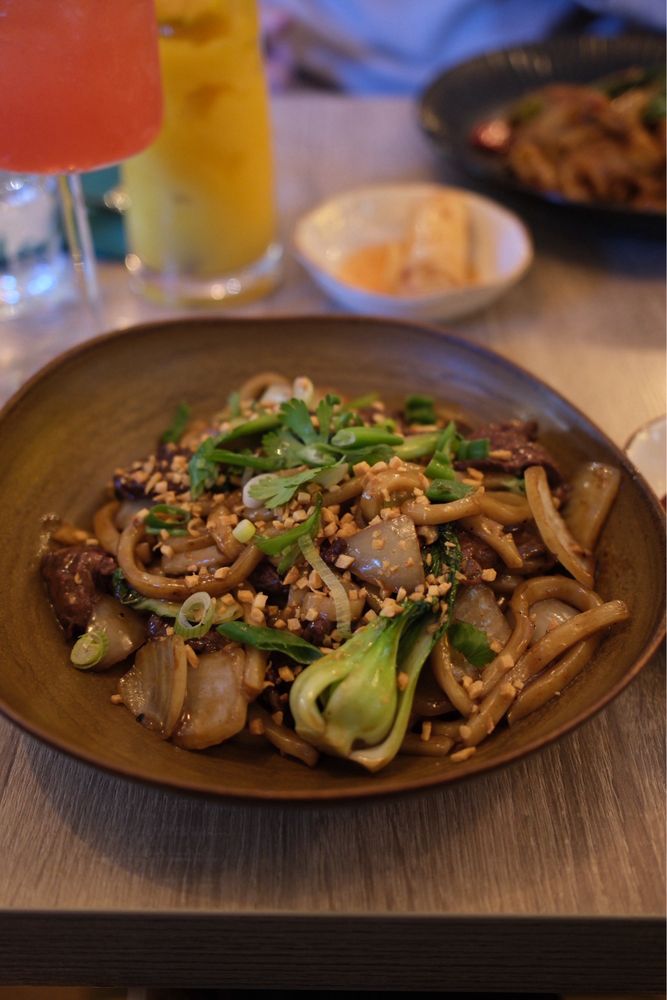 Garlic Udon Hanger Beef