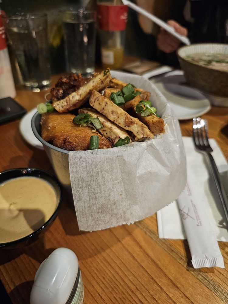 Chicken Wings and Shrimp Chips