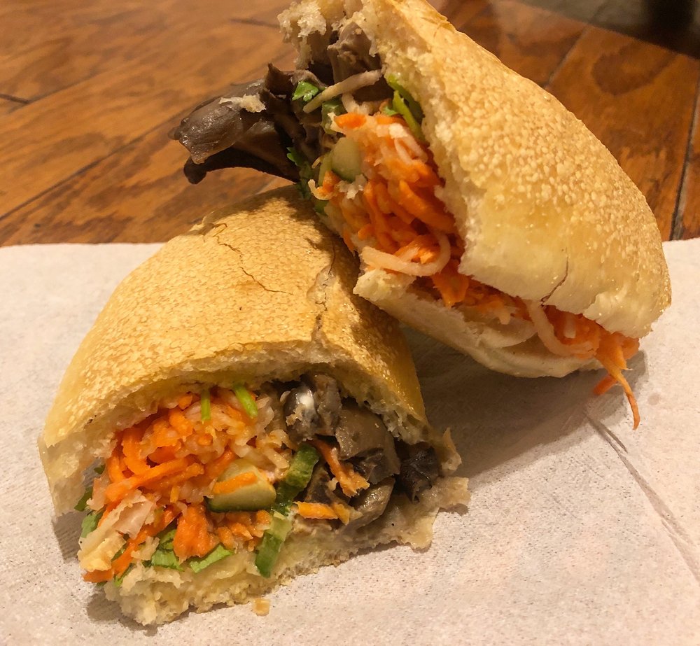 Mushroom Banhmi