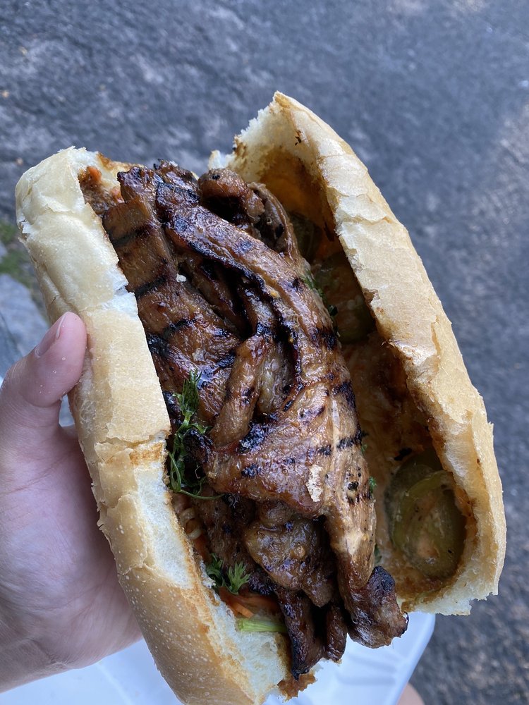 Bahn Mi Grilled Lemon Grass Pork