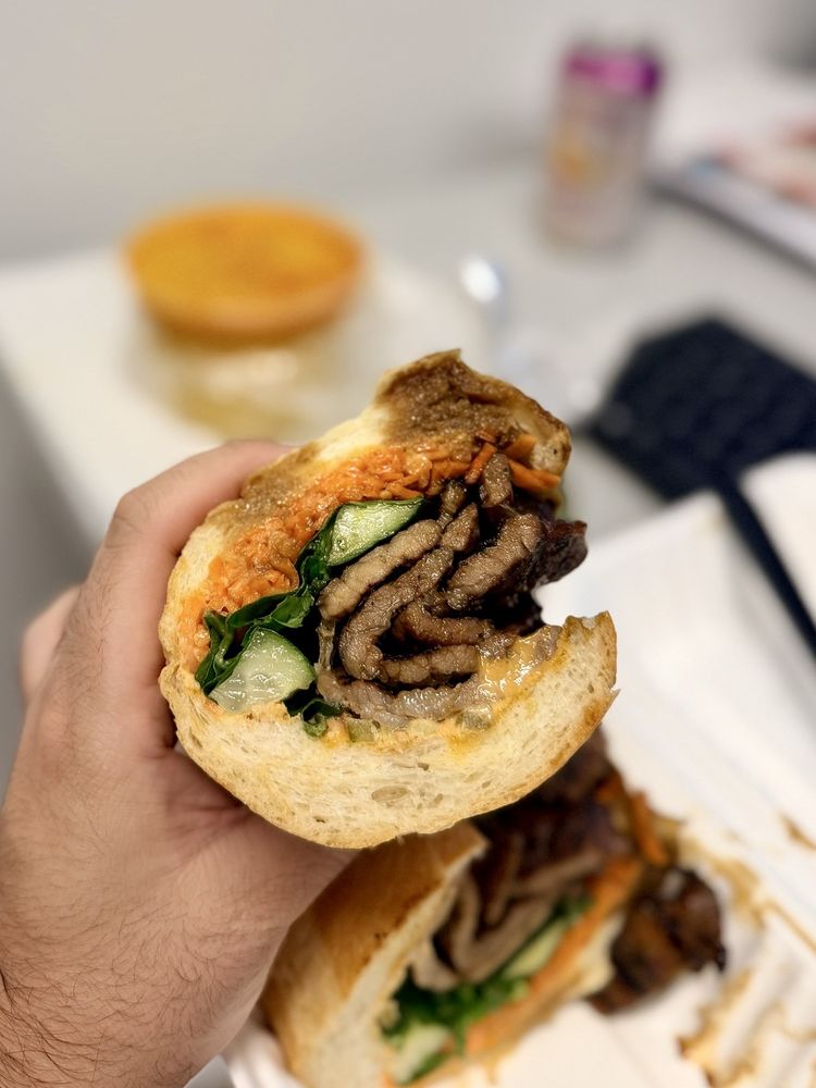 Lemongrass Pork Sandwich