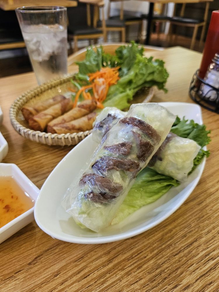 Grilled Beef Summer Rolls (2 Rolls) 23.