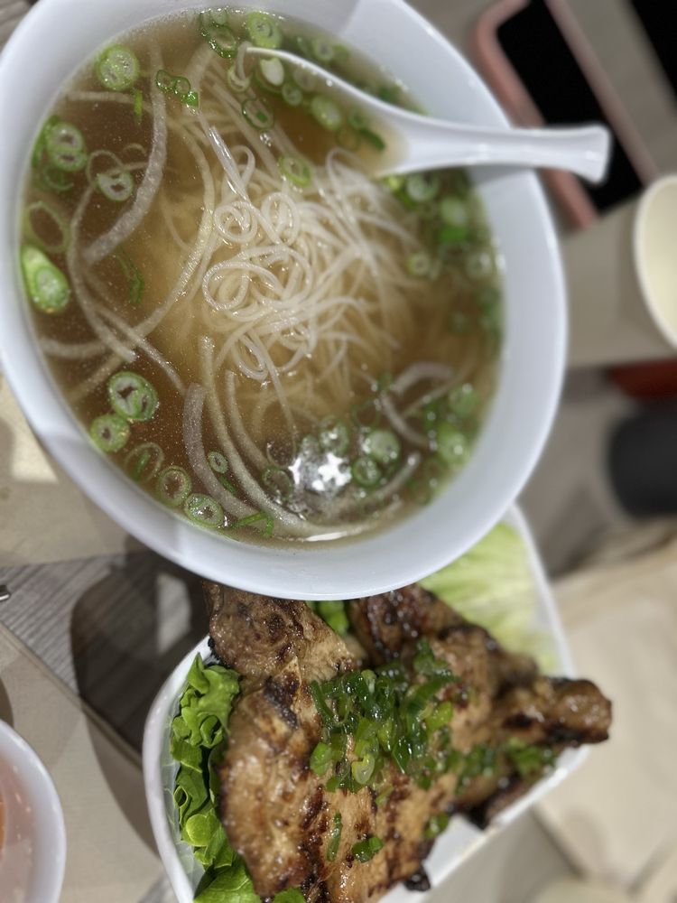 Grilled Pork Chop Pho
