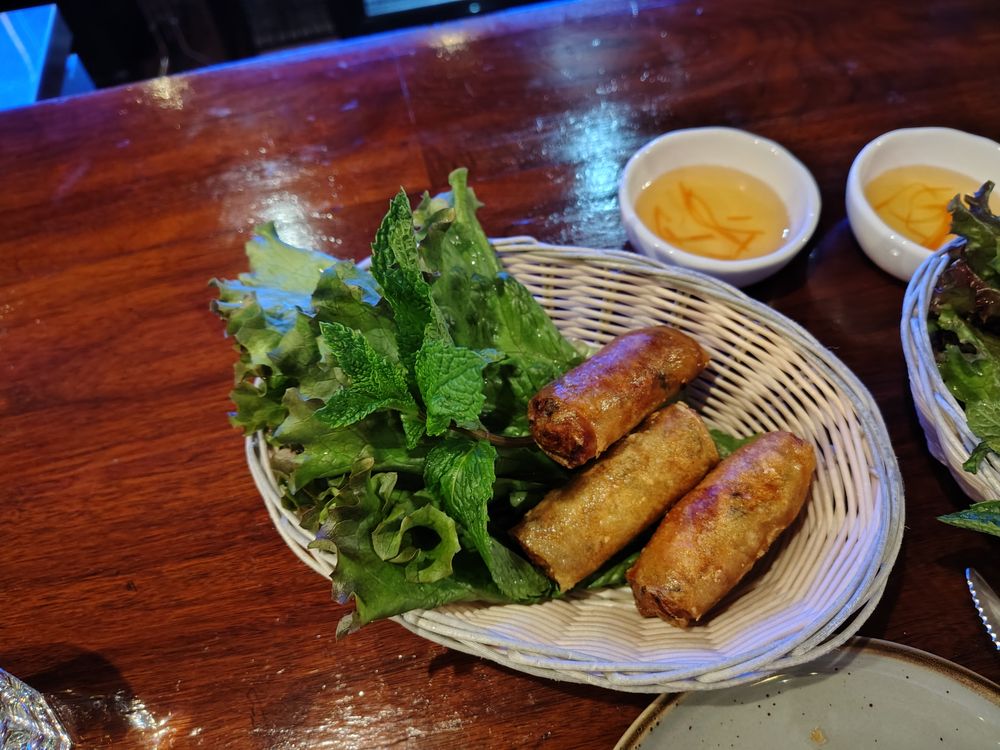 Fried Pork Spring Rolls