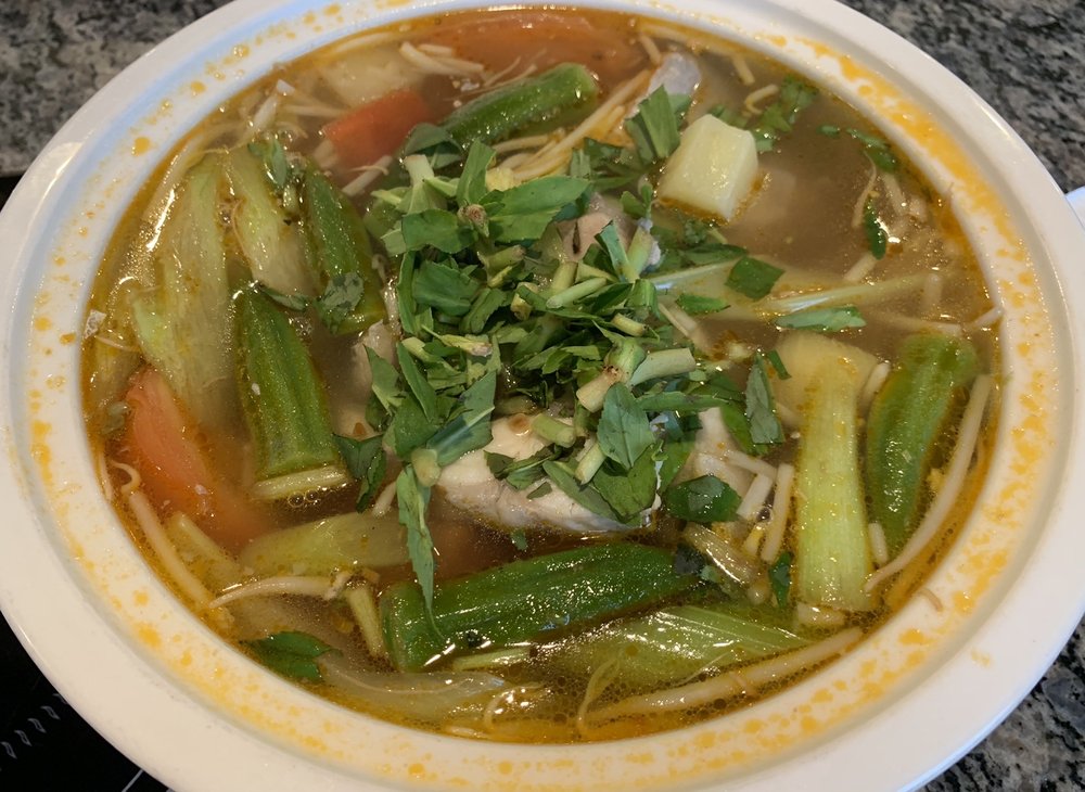 Sweet and Sour Catfish Hotpot