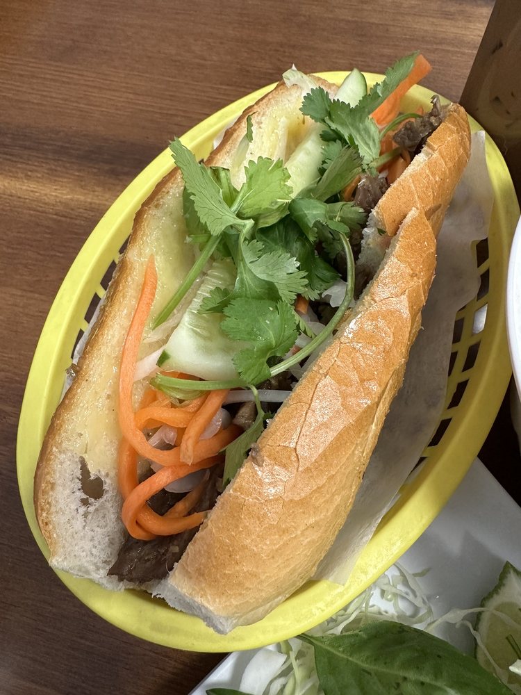 BBQ Beef Banh Mi
