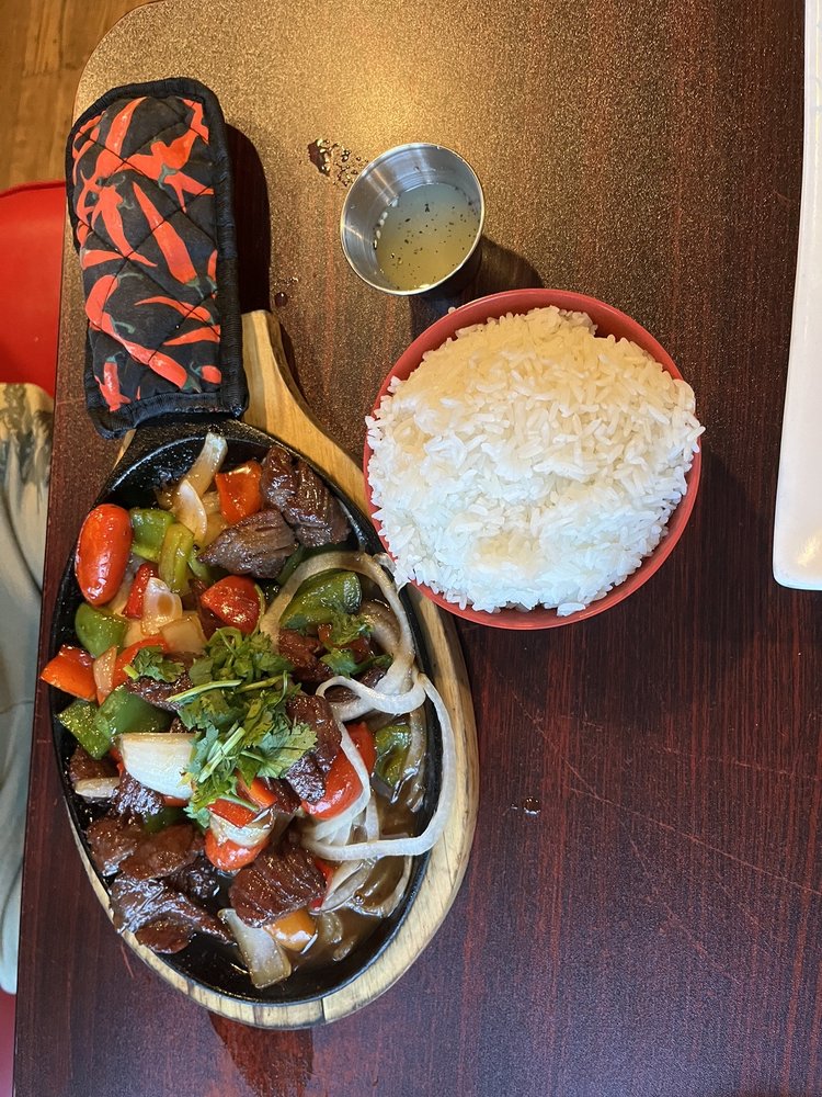 Sizzling Shaken Beef