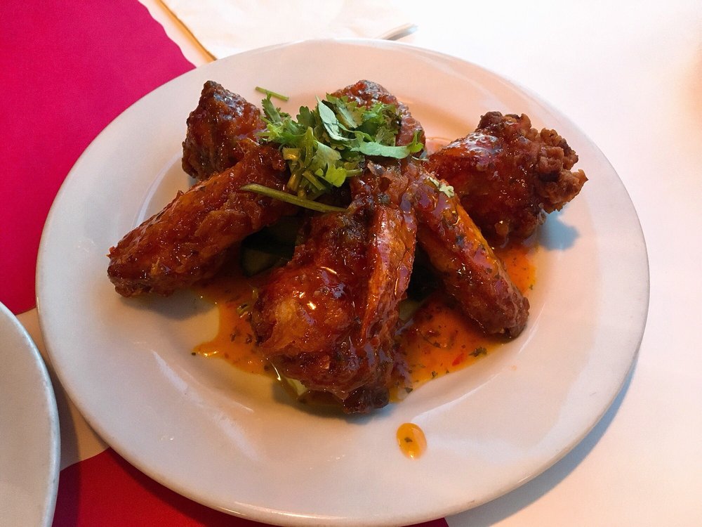Sweet Cilantro Wings