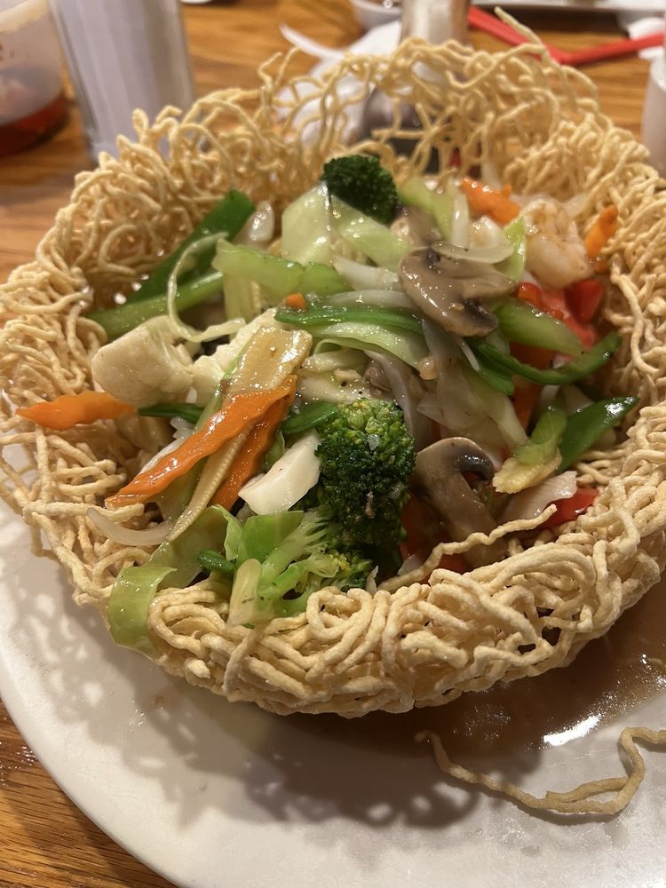 Crispy Yellow Noodles