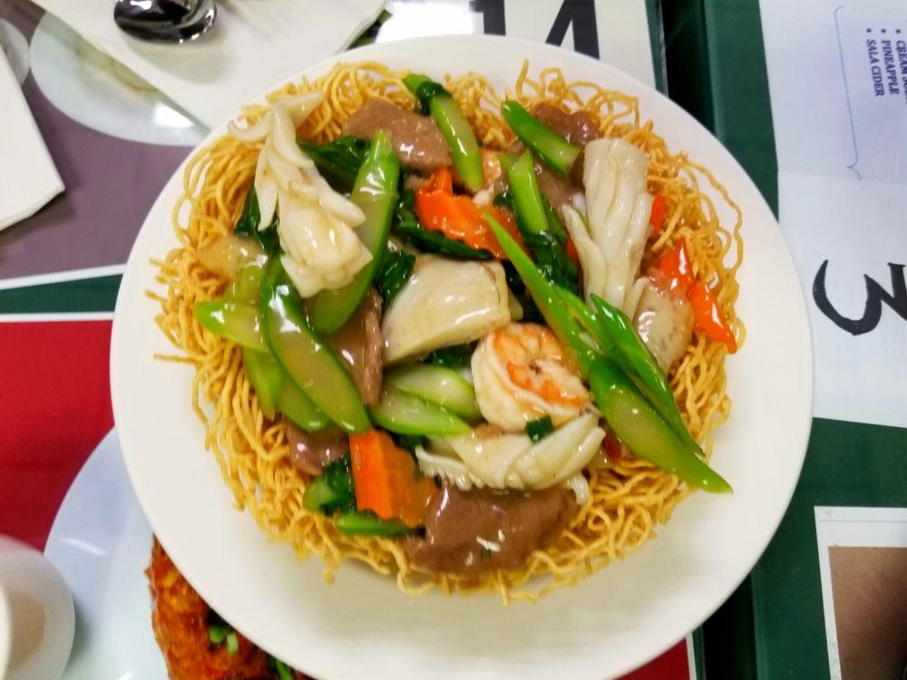 Seafood Crispy Noodle