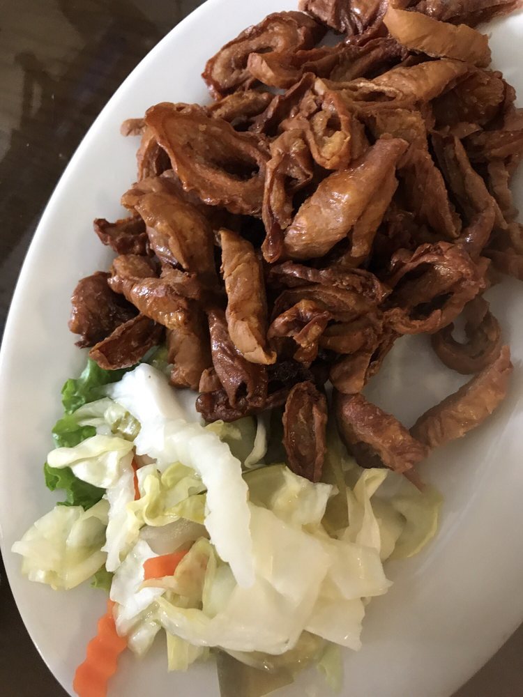 Fried Pig Intestines