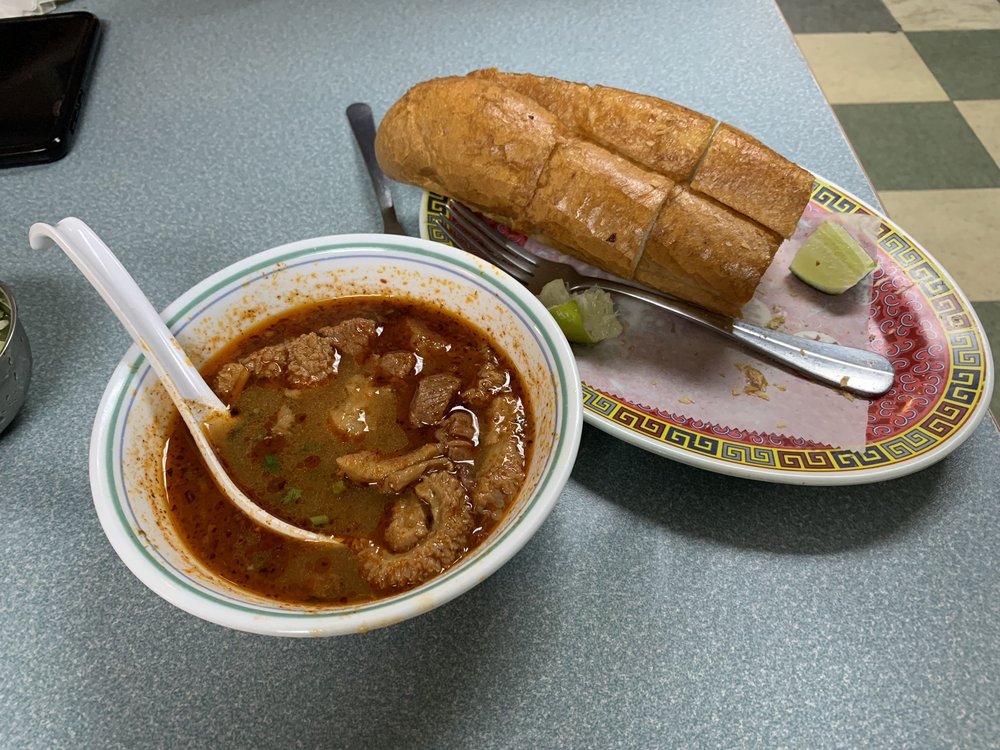 Curry Beef Soup Sandwich