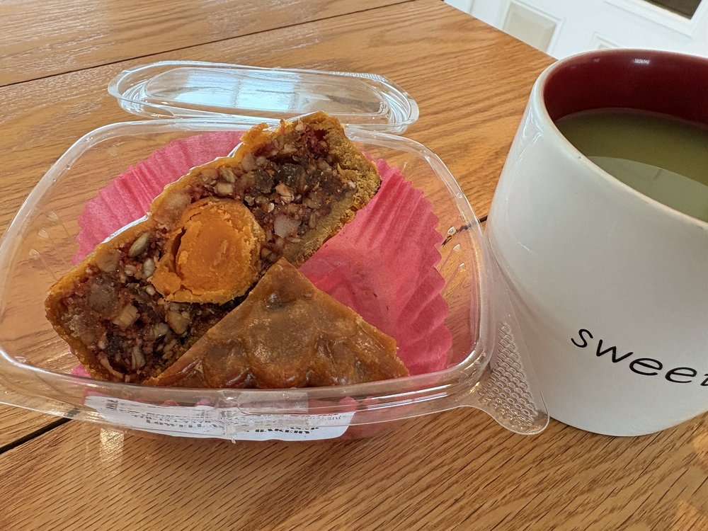 Lunar New Year Mixed Nuts Moon Cake