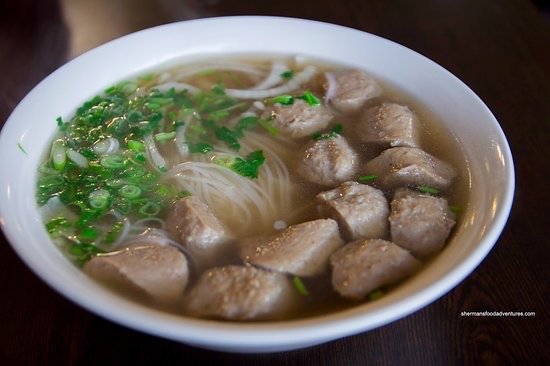 Beef Meatball Pho
