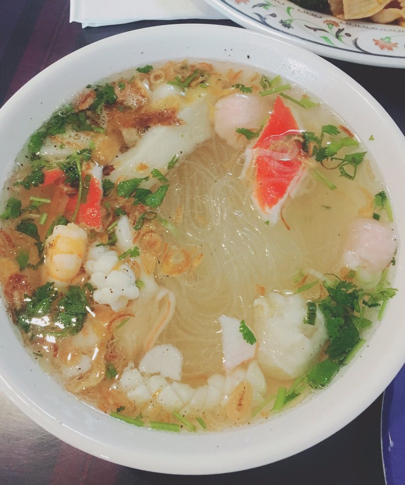 Seafood Noodle Soup