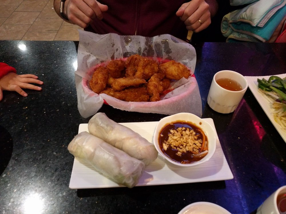 Shrimp Pork Spring Rolls