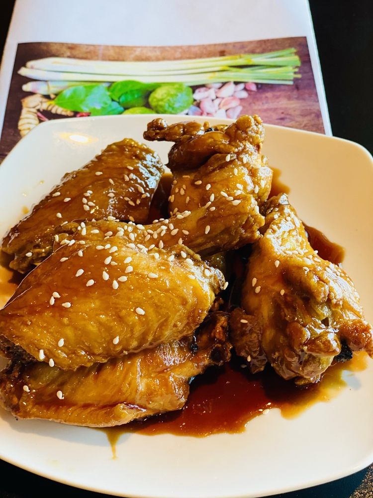 Roasted Sesame Chicken Wings