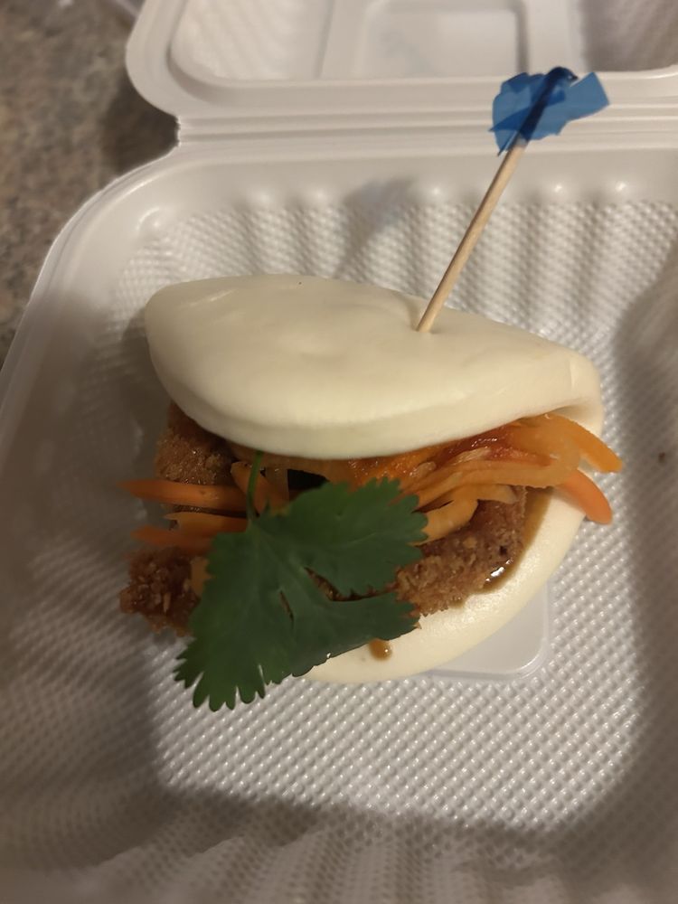 Korean Fried Chicken Bao