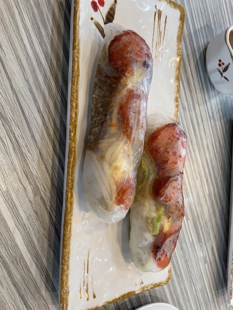 Grilled Shrimp Fresh Rolls