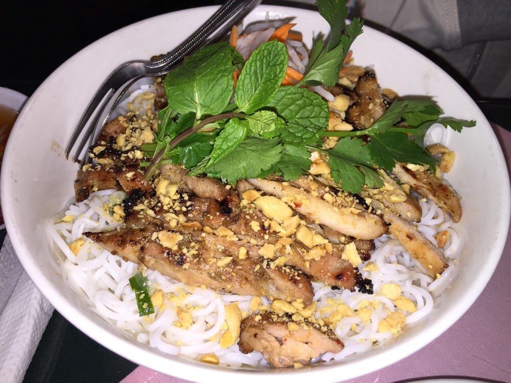 Shrimp Rice Noodle Bowls