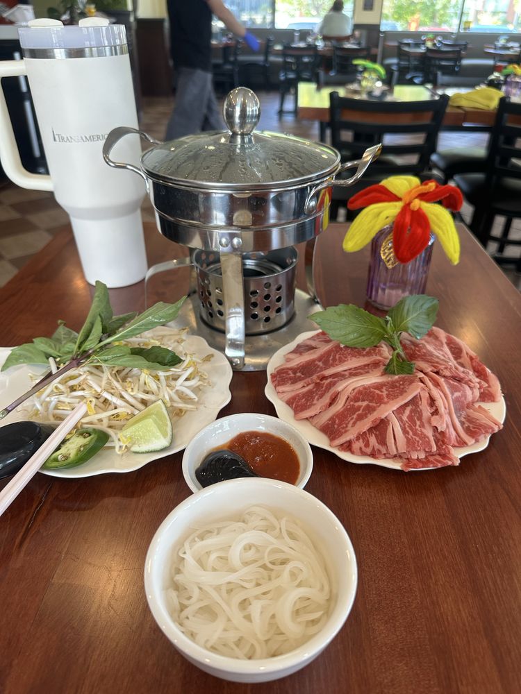 Rare Steak Waygu Pho