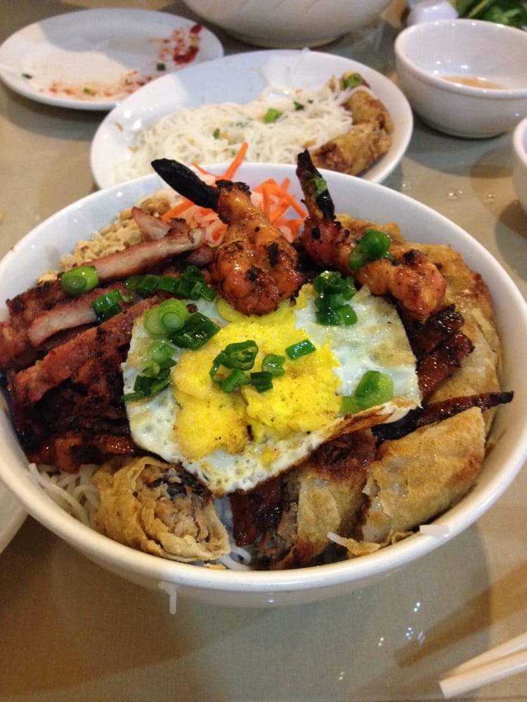 Combo Rice Noodle Bowl