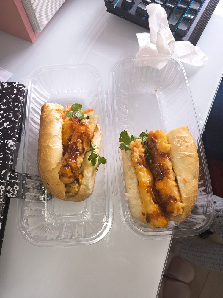 Shrimp Tempura Banh Mi