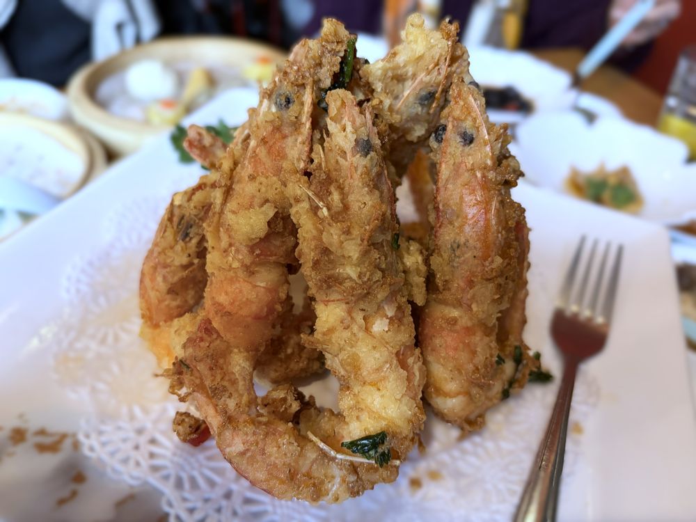 Singaporean Butter Prawns