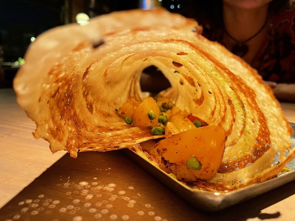 Potato Masala Dosa